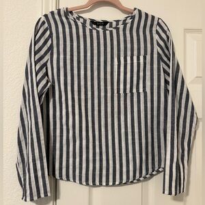 Striped Long Sleeve Top - Medium